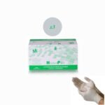 Has-Pet Beyaz Lateks Pudralı Muayene Eldiveni Medium - 3 X 100'Lü